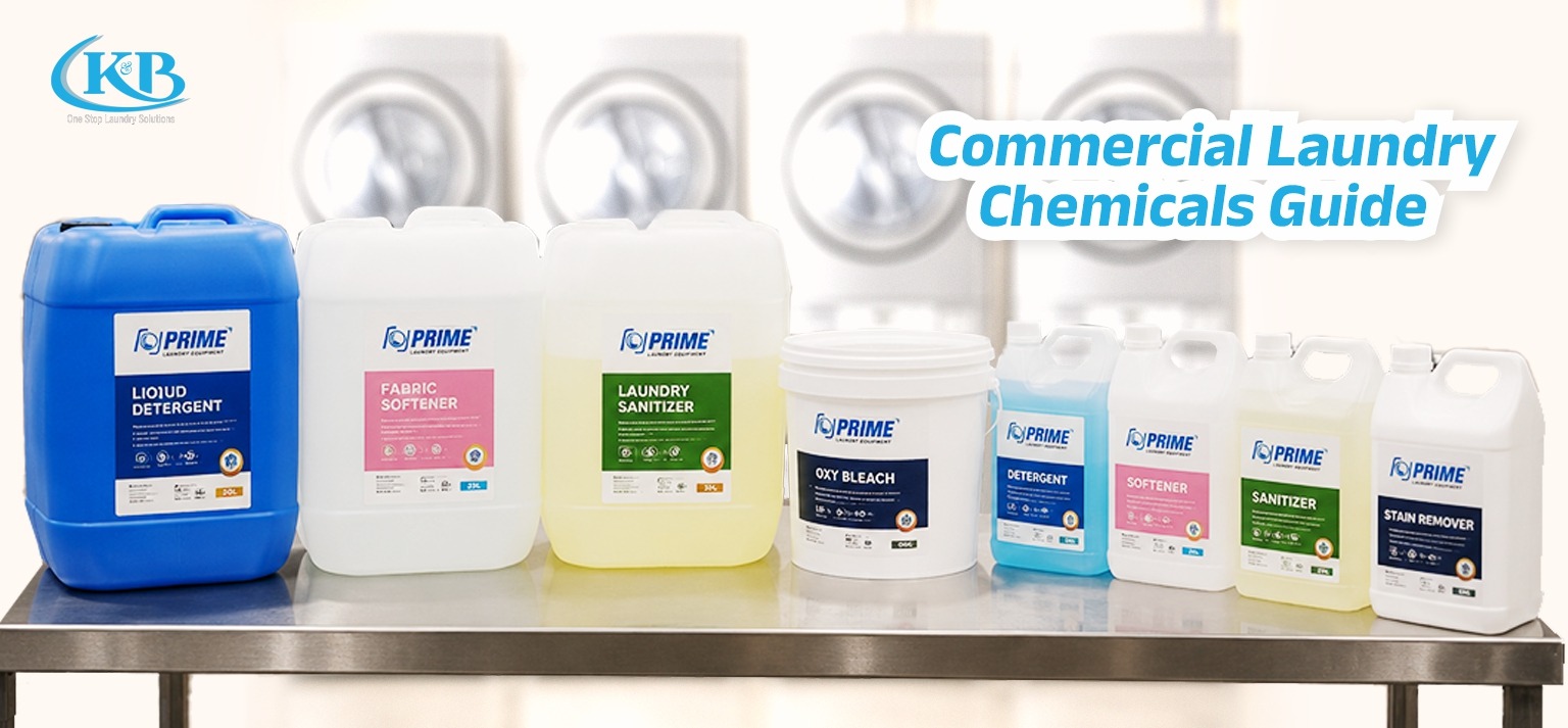 Commercial Laundry Chemicals Guide India | Detergents, Softeners, Disinfectants | K&B