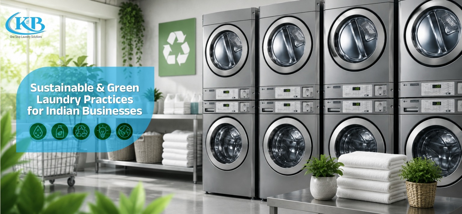 Green Laundry Practices for Indian Businesses: How to Cut Water, Energy, and Chemical Use Without Compromising Hygiene